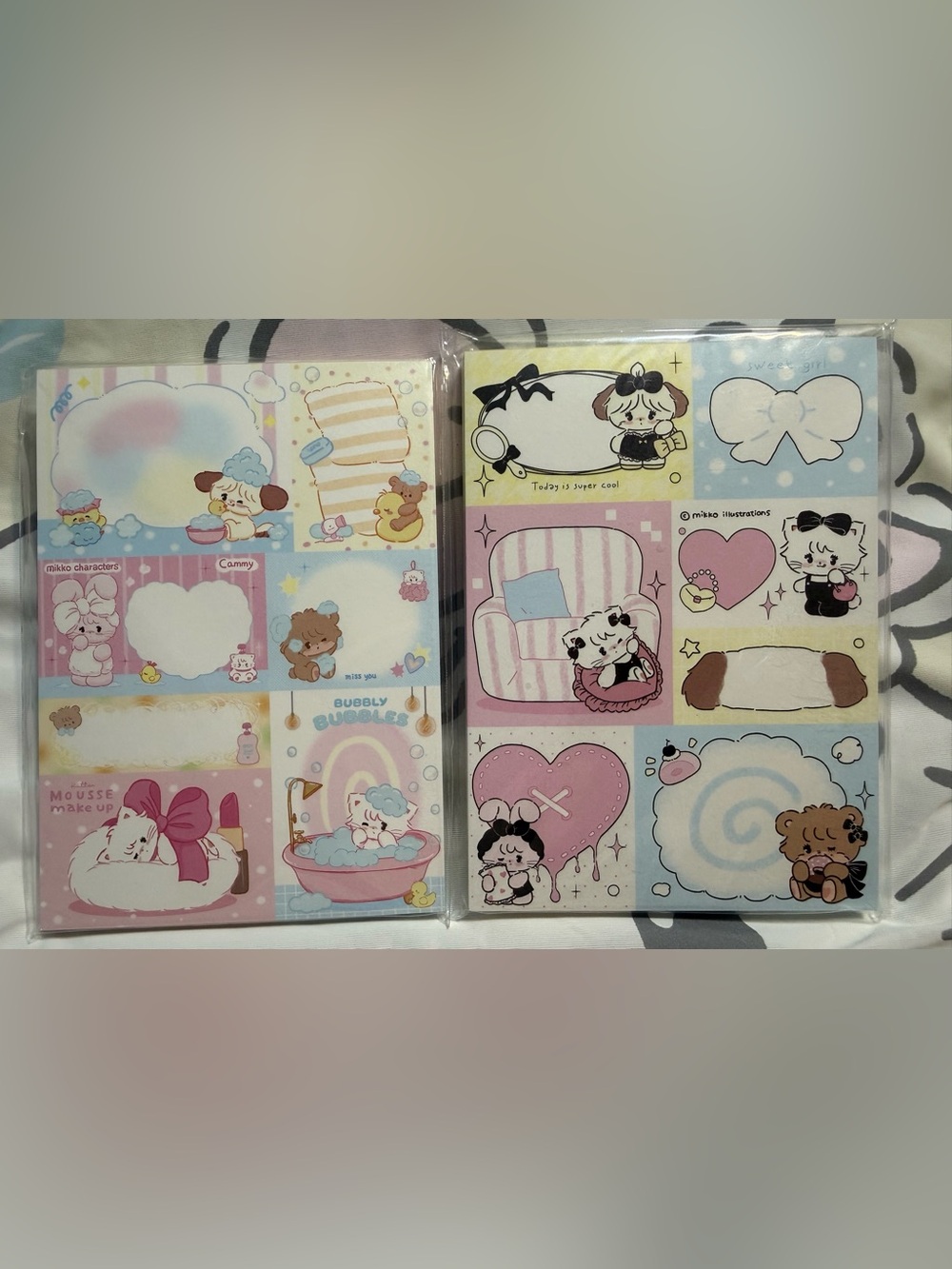 🆕 Mikko Illustrations Memo Set